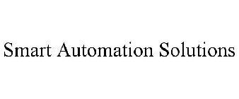 SMART AUTOMATION SOLUTIONS