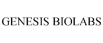 GENESIS BIOLABS