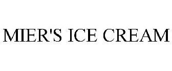 MIER'S ICE CREAM