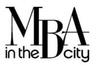 MBA IN THE CITY
