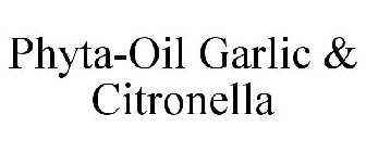PHYTA-OIL GARLIC & CITRONELLA