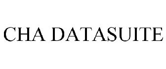 CHA DATASUITE