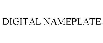 DIGITAL NAMEPLATE