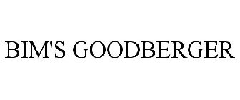 BIM'S GOODBERGER