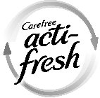 CAREFREE ACTI-FRESH