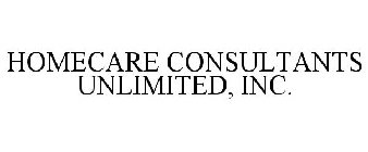 HOMECARE CONSULTANTS UNLIMITED, INC.