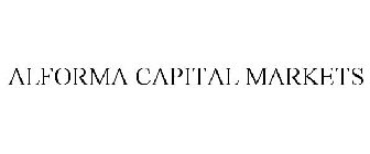 ALFORMA CAPITAL MARKETS