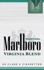 MARLBORO VIRGINIA BLEND MENTHOL 20 CLASS A CIGARETTES FINE TOBACCOS
