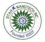 STAR NANOTECH INC. FOUNDED 2007