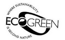 ECOGREEN WHERE SUSTAINABILITY IS SECOND NATURE