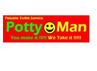 POTABLE TOILET SERVICE POTTY MAN YOU MAKE IT!!!!! WE TAKE IT!!!!!