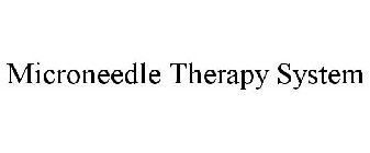 MICRONEEDLE THERAPY SYSTEM