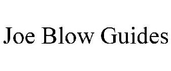 JOE BLOW GUIDES