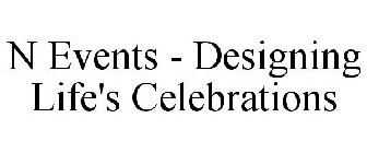 N EVENTS - DESIGNING LIFE'S CELEBRATIONS