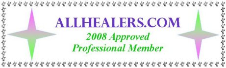 ALLHEALERS.COM 2008 APPROVED PROFESSIONAL MEMBER