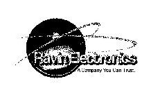 RAVIN ELECTRONICS A COMPANY YOU CAN TRUST.