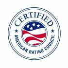 CERTIFIED AMERICAN RATING COUNCIL