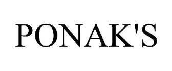 PONAK'S