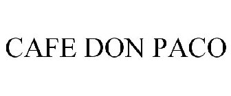 CAFE DON PACO