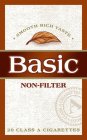 BASIC NON-FILTER · SMOOTH RICH TASTE · 20 CLASS A CIGARETTES A CLASS A CIGARETTES ACCO