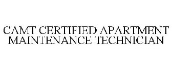 CAMT CERTIFIED APARTMENT MAINTENANCE TECHNICIAN