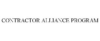 CONTRACTOR ALLIANCE PROGRAM