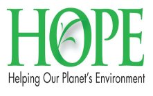 HOPE HELPING OUR PLANET'S ENVIRONMENT