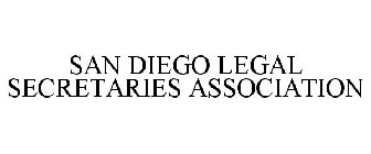 SAN DIEGO LEGAL SECRETARIES ASSOCIATION