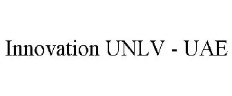 INNOVATION UNLV - UAE