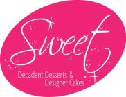 SWEET DECADENT DESSERTS & DESIGNER CAKES