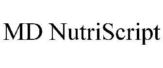 MD NUTRISCRIPT