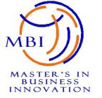 MASTER'S IN BUSINESS INNOVATION (MBI)