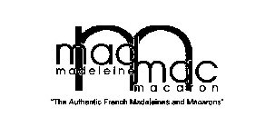 M MAD MAC MADELEINE MACARON 
