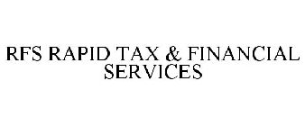 RFS RAPID TAX & FINANCIAL SERVICES