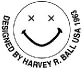 DESIGNED BY HARVEY R. BALL USA 1963