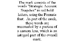 THE MARK CONSISTS OF THE WORDS 
