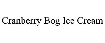 CRANBERRY BOG ICE CREAM