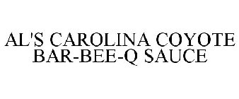 AL'S CAROLINA COYOTE BAR-BEE-Q SAUCE