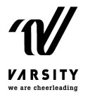 V VARSITY WE ARE CHEERLEADING