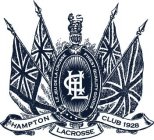 HAMPTON LACROSSE CLUB 1928 LE JEU DE LA CROSSE FINEST QUALITY GOODS HLC