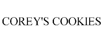 COREY'S COOKIES