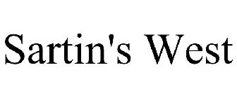 SARTIN'S WEST