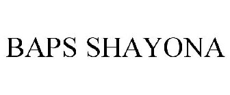 BAPS SHAYONA