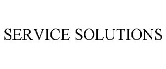 SERVICE SOLUTIONS