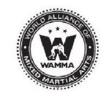 W WAMMA WORLD ALLIANCE OF MIXED MARTIAL ARTS