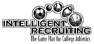 INTELLIGENT RECRUITING THE GAME PLAN FOR COLLEGE ATHLETICS