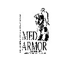 MED ARMOR MADE IN USA MED ARMOR CORPORATION THE ULTIMATE IN SKIN PROTECTION