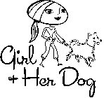 GIRL & HER DOG
