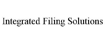 INTEGRATED FILING SOLUTIONS