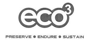 ECO3 PRESERVE ENDURE SUSTAIN